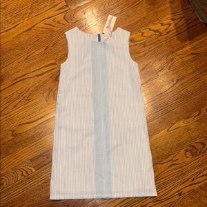 NWT VINEYARD VINES SEERKSUCKER RIC RAC Striped Sleeveless Dress SIZE 10